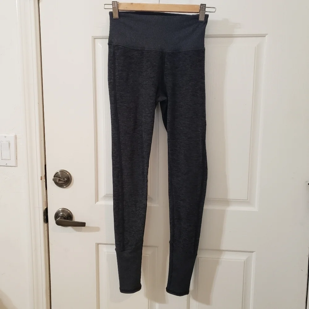 ALO Yoga Gray High-Waisted Leggings